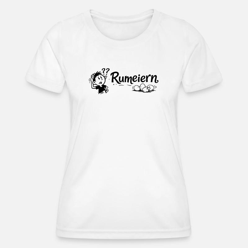 Rumbling - Women's Functional T-Shirt - white