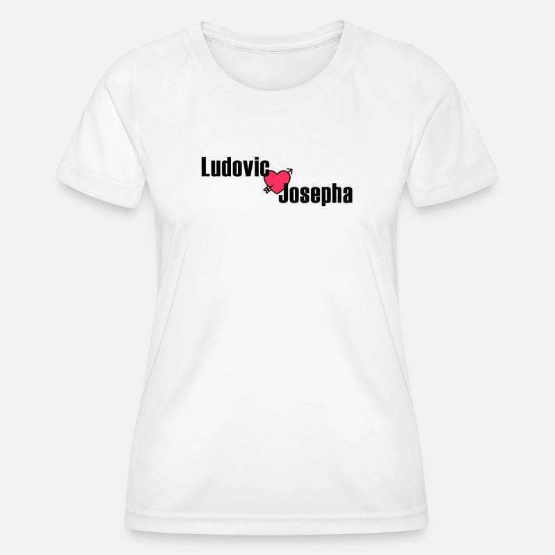 Ludovic + Josepha - Women's Functional T-Shirt - white