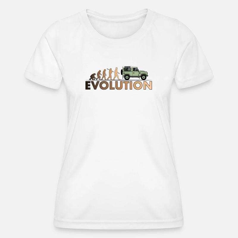 Defender 90 Evolution - Women's Functional T-Shirt - white
