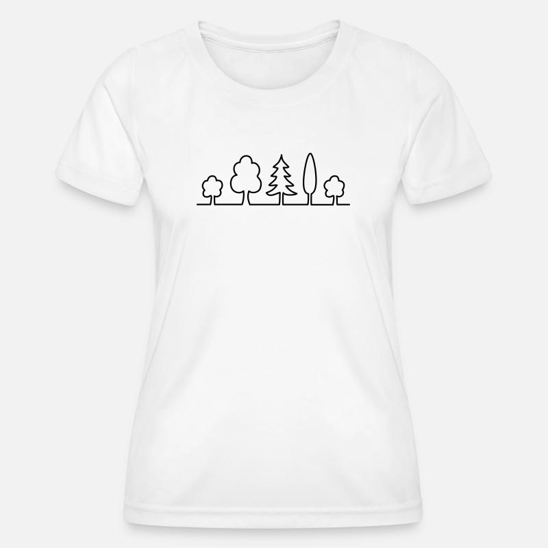 tree - Women's Functional T-Shirt - white