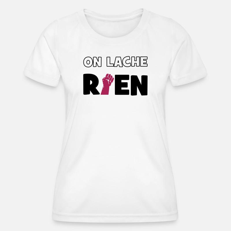 We loose nothing! - Women's Functional T-Shirt - white
