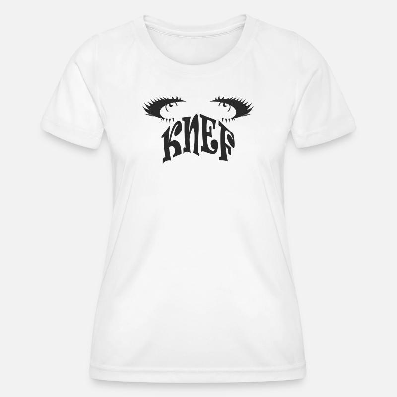 Knef - Women's Functional T-Shirt - white