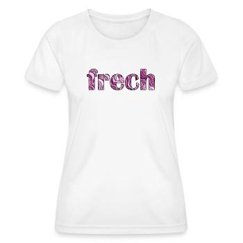 Impudent - Women's Functional T-Shirt - white - Front - AI Model Female 172 dark (172cm)