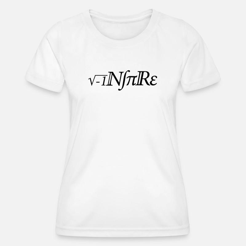 Math Inspire - Women's Functional T-Shirt - white