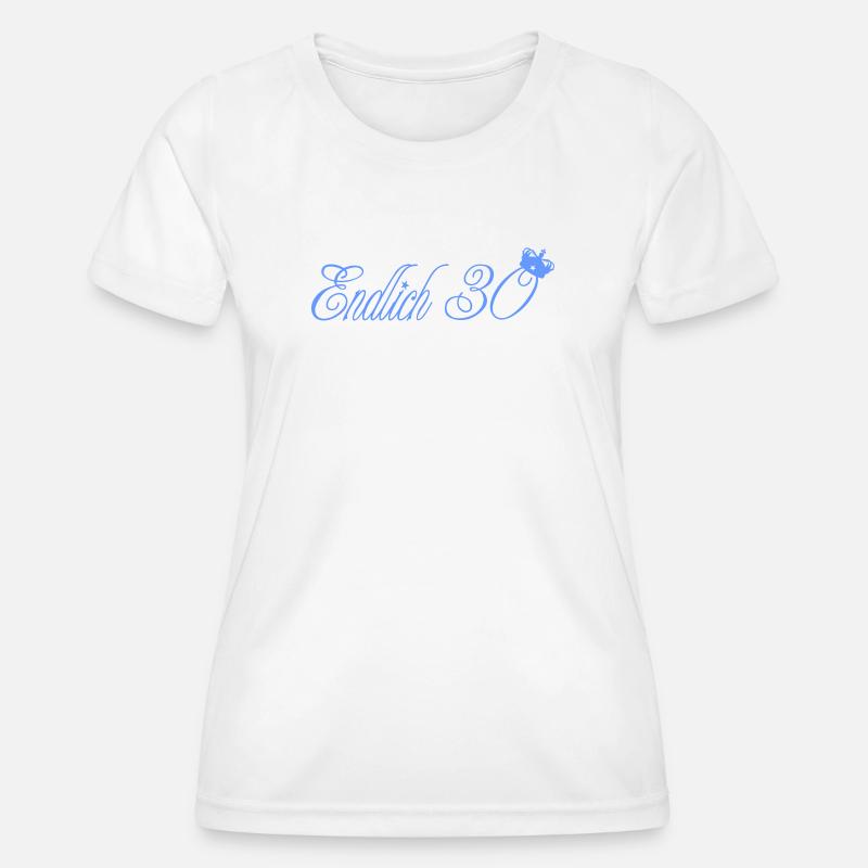 endlich_30 - Women's Functional T-Shirt - white