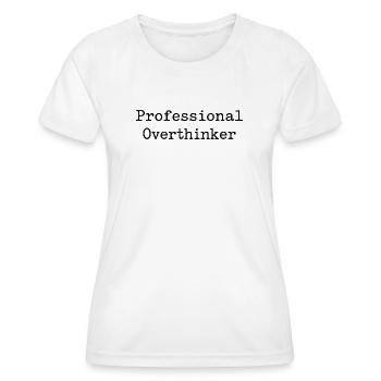 Réfléchisseur professionnel - T-shirt sport Femme - blanc - Devant - AI Model Female 172 dark (172cm)