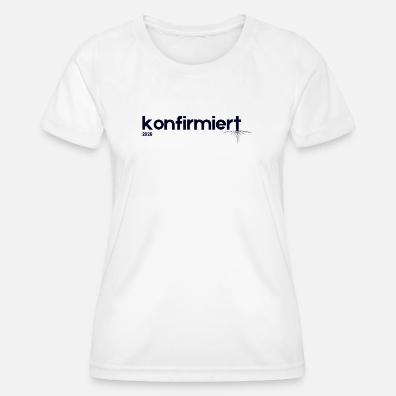 Confirmation 2026 – Gift I Modern Shirt - Women's Functional T-Shirt - white
