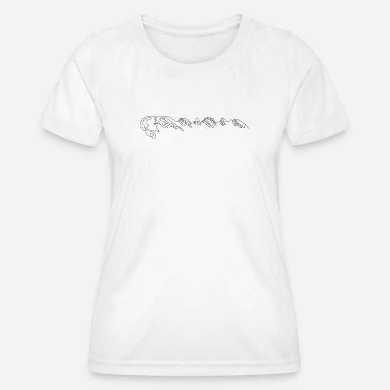 V75504-Churfirsten3D-Large - Women's Functional T-Shirt - white