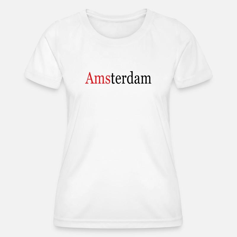 Amsterdam - Women's Functional T-Shirt - white