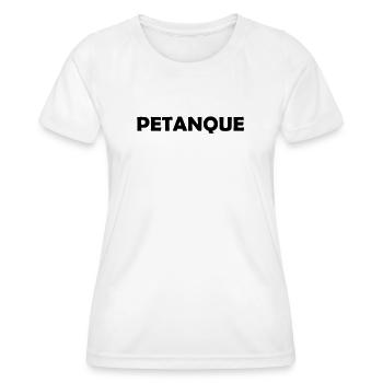 Pétanque ! - Frauen Funktions-T-Shirt - Weiß - Vorne - AI Model Female 172 dark (172cm)