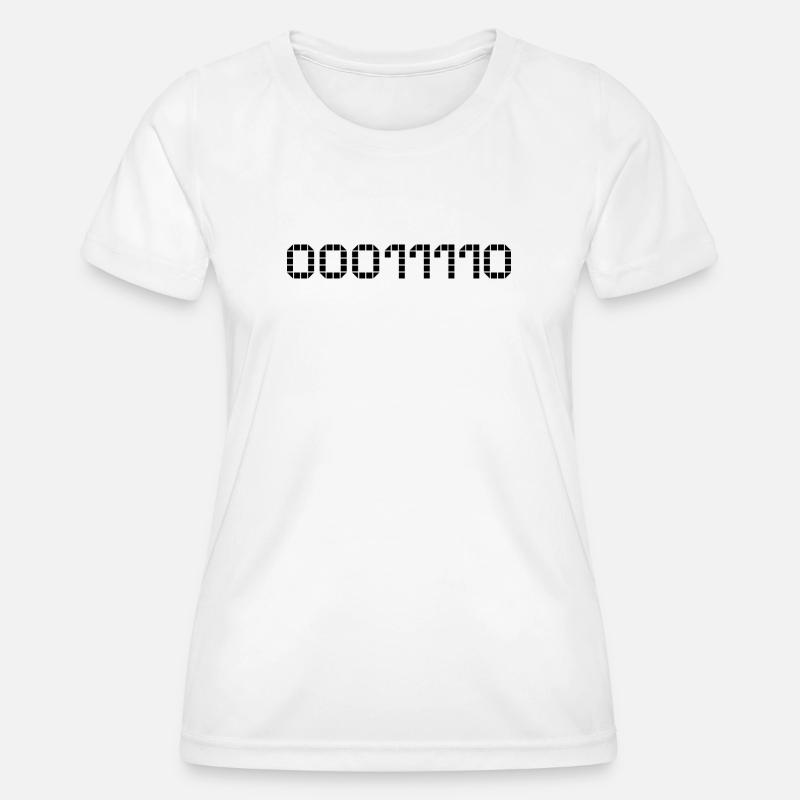 Binary notation - 30 - Women's Functional T-Shirt - white