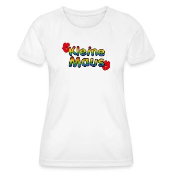 Maus - Frauen Funktions-T-Shirt - Weiß - Vorne - AI Model Female 172 dark (172cm)