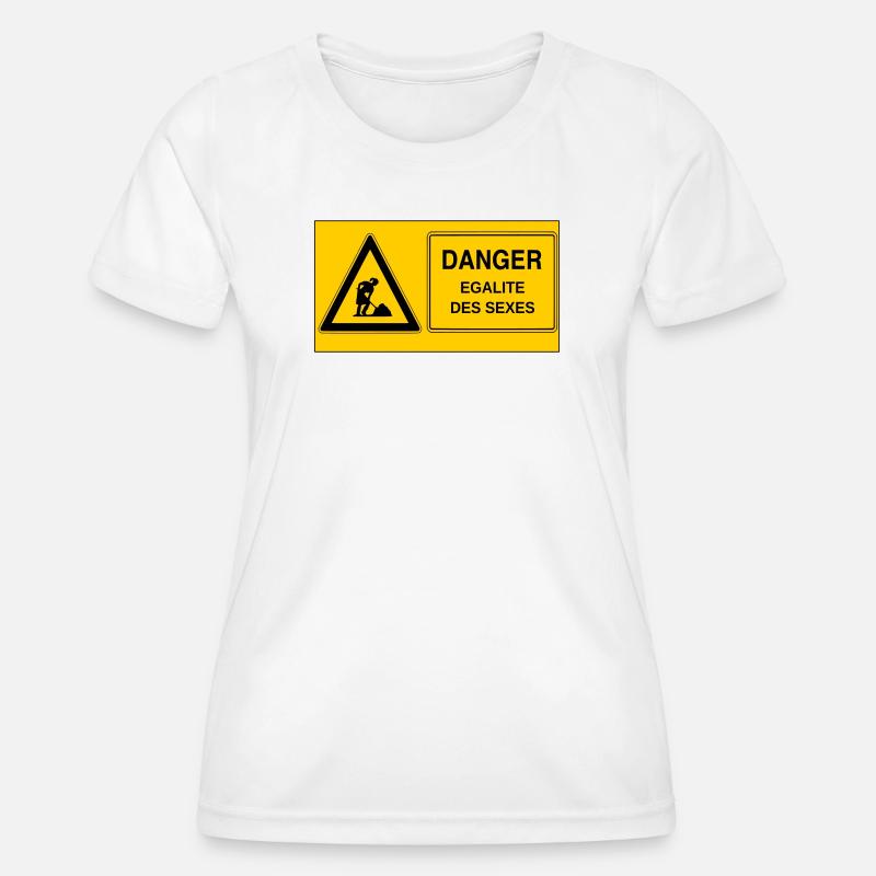 Gender equality - Women's Functional T-Shirt - white