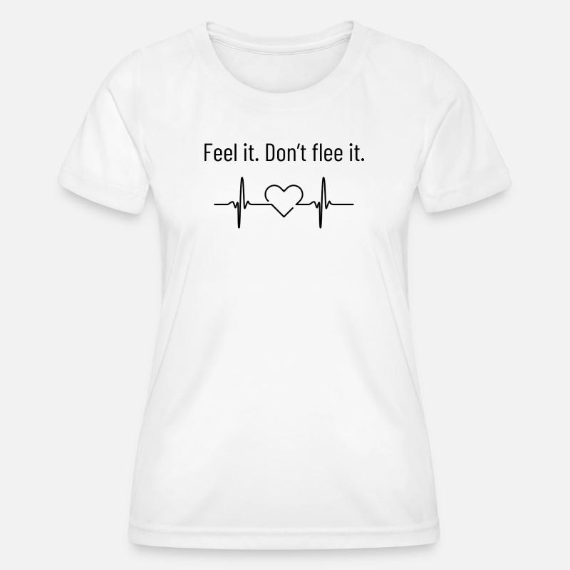 Feel it - Women's Functional T-Shirt - white