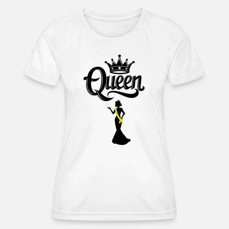 Queen - Women's Functional T-Shirt - white
