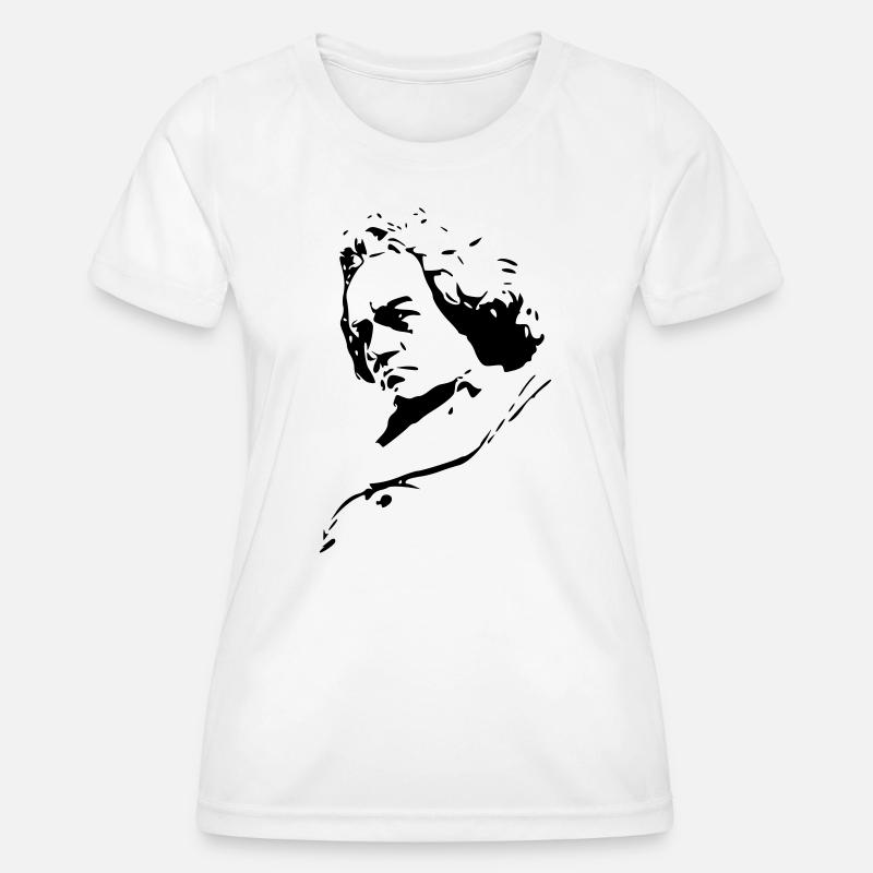 Beethoven - Women's Functional T-Shirt - white