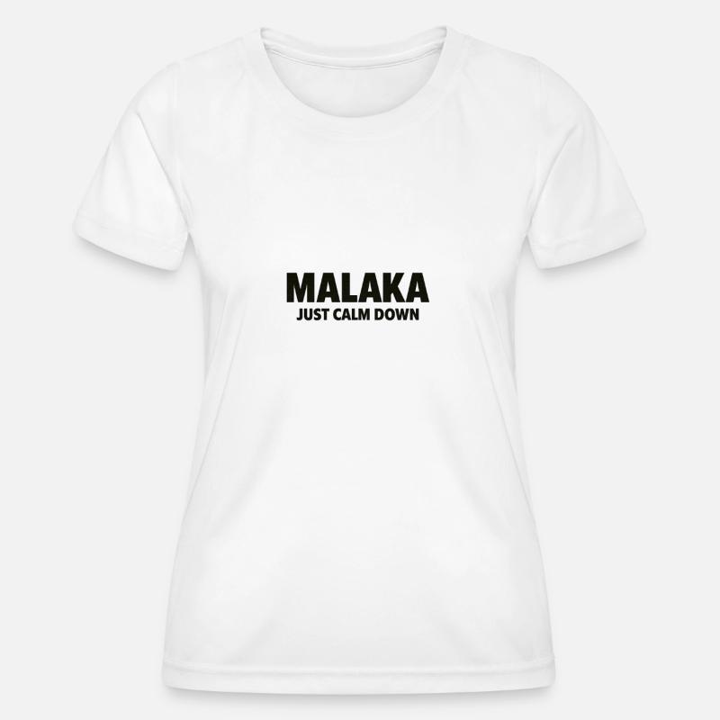 Malaka - Women's Functional T-Shirt - white