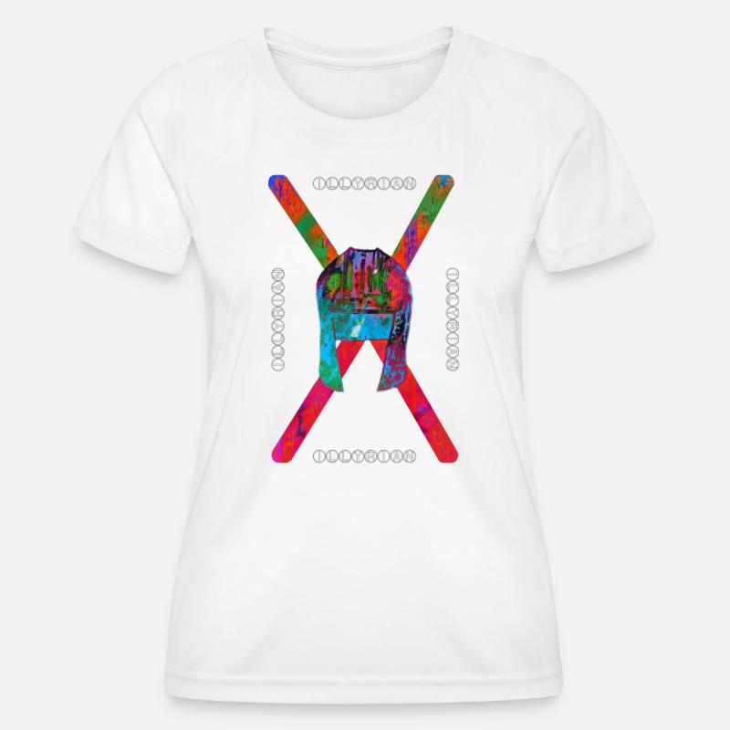 Illyrian 🇦🇱 - Women's Functional T-Shirt - white