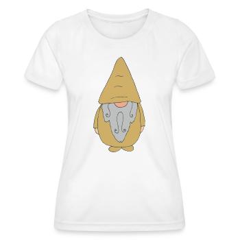 Garden Gnome Gold - Women's Functional T-Shirt - white - Front - AI Model Female 172 dark (172cm)