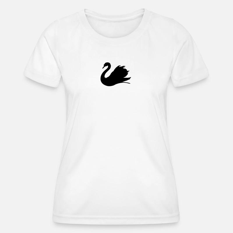 Swan - Women's Functional T-Shirt - white