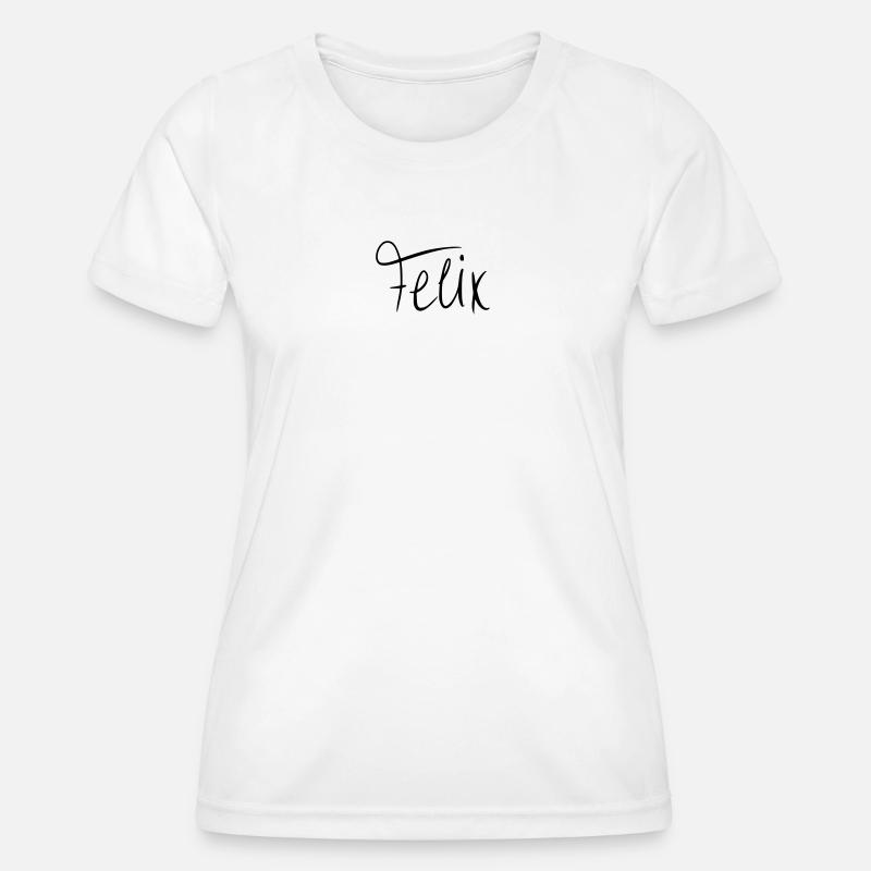 Felix - Women's Functional T-Shirt - white