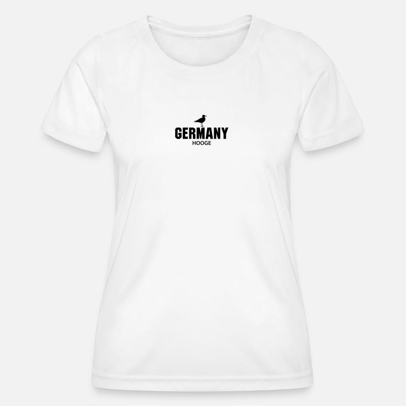 Hooge GERMANY - Women's Functional T-Shirt - white
