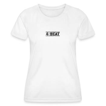 4 Battements - T-shirt sport Femme - blanc - Devant - AI Model Female 172 dark (172cm)