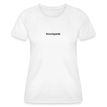 AVANT-GARDE - T-shirt sport Femme - blanc - Devant - AI Model Female 172 dark (172cm)