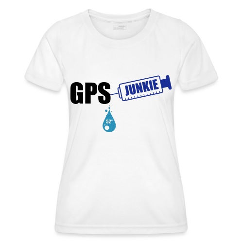 GPS Junkie - 3colors - 2010 - Frauen Funktions-T-Shirt