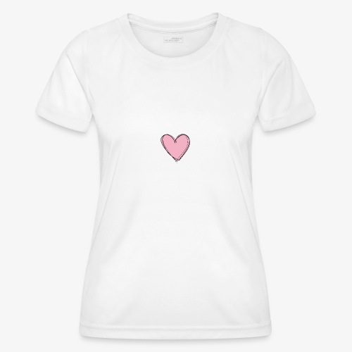 Pink Love Tee - Functioneel T-shirt voor vrouwen