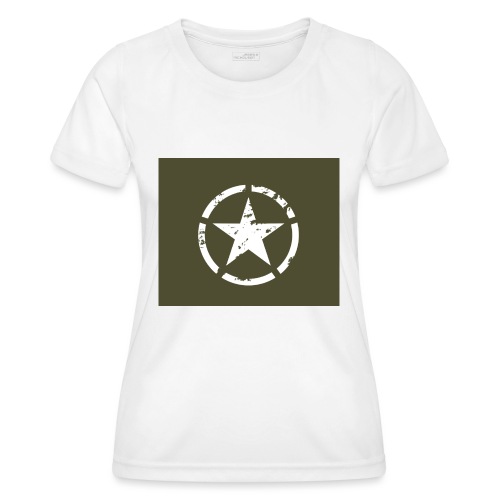 American Military Star - Maglietta sportiva per donna