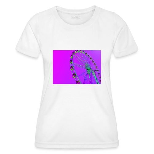 Trippy Ferris Wheel - Functioneel T-shirt voor vrouwen