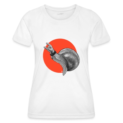 Ślimak metalowy - Funkcjonalna koszulka damska
