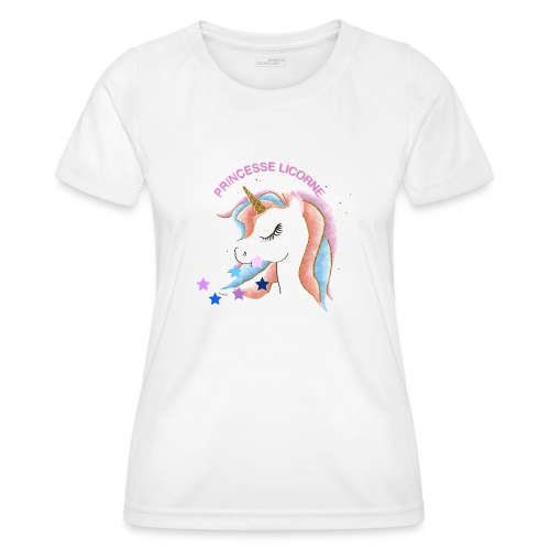 Princesse licorne - T-shirt sport Femme