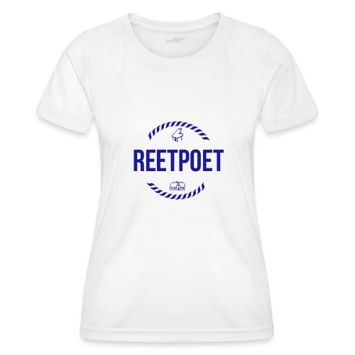 ReetPoet To Go | Logo Blau - Frauen Funktions-T-Shirt