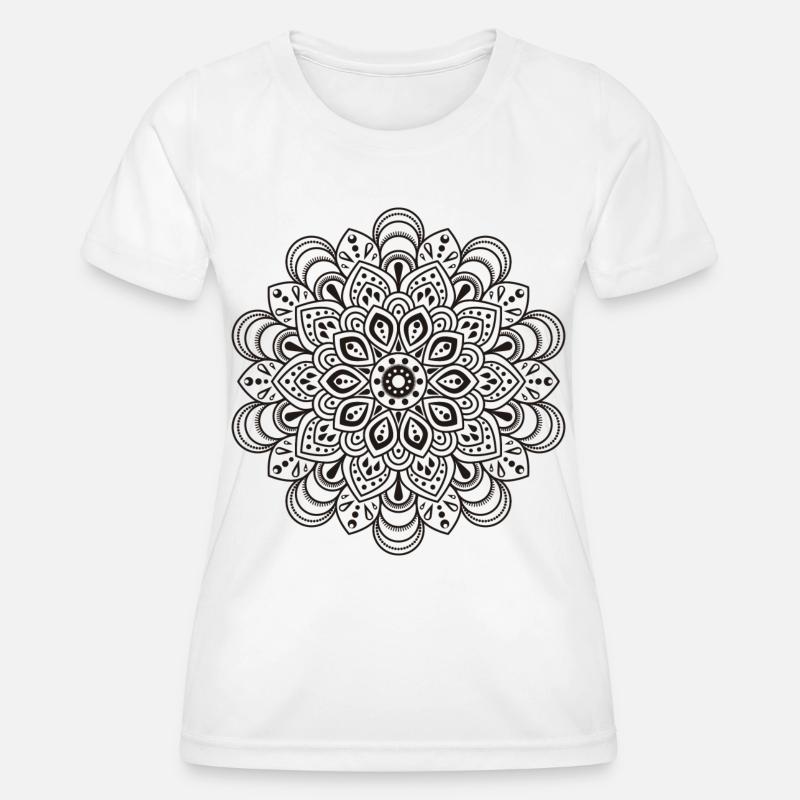 mandala - Women's Functional T-Shirt - white