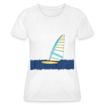 Windsurffer Windsurf - T-shirt sport Femme - blanc - Devant - AI Model Female 172 dark (172cm)