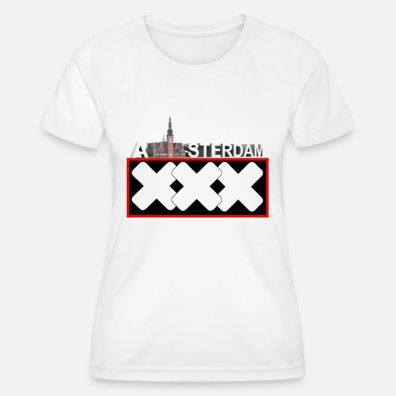 Amsterdam - Women's Functional T-Shirt - white