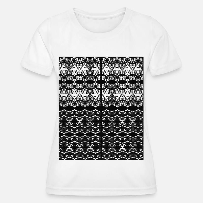 Unique Art - Women's Functional T-Shirt - white