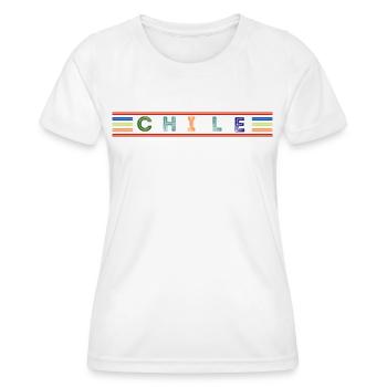 Chile - T-shirt sport Femme - blanc - Devant - AI Model Female 172 dark (172cm)