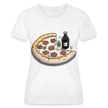Der cremige Genuss - Frauen Funktions-T-Shirt - Weiß - Vorne - AI Model Female 172 dark (172cm)