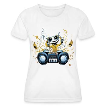 La Foire Aquatique - T-shirt sport Femme - blanc - Devant - AI Model Female 172 dark (172cm)