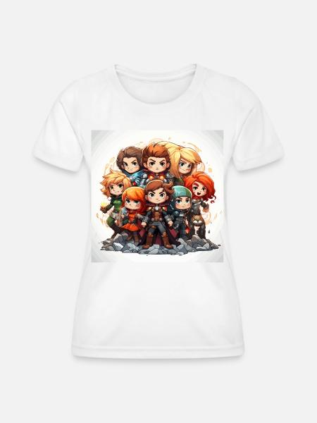 Außenseiter-Brigade - Frauen Funktions-T-Shirt - Weiß