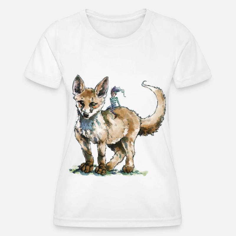 Fox And Will - Women's Functional T-Shirt - white
