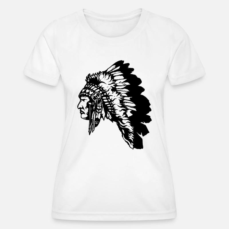 Indians - Women's Functional T-Shirt - white