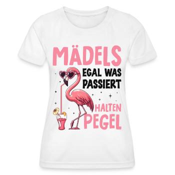 Girls no matter what happens Maintain levels - Women's Functional T-Shirt - white - Front - AI Model Female 172 dark (172cm)