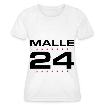 Malle 24 Mallorca - T-shirt sport Femme - blanc - Devant - AI Model Female 172 dark (172cm)