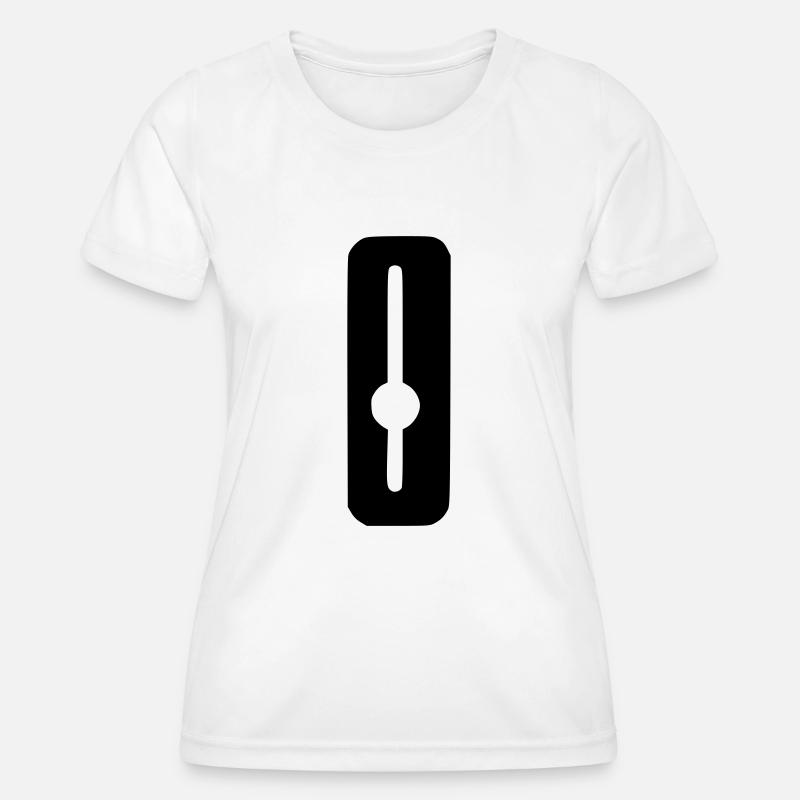 Slider Mixing - Women's Functional T-Shirt - white