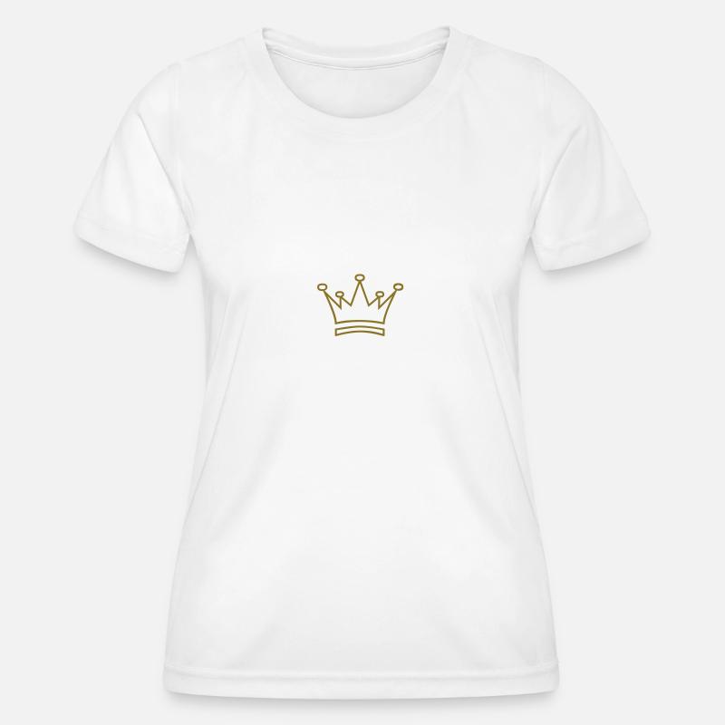 Crown - Women's Functional T-Shirt - white