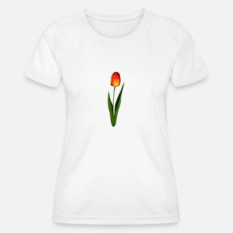 tulip - Women's Functional T-Shirt - white